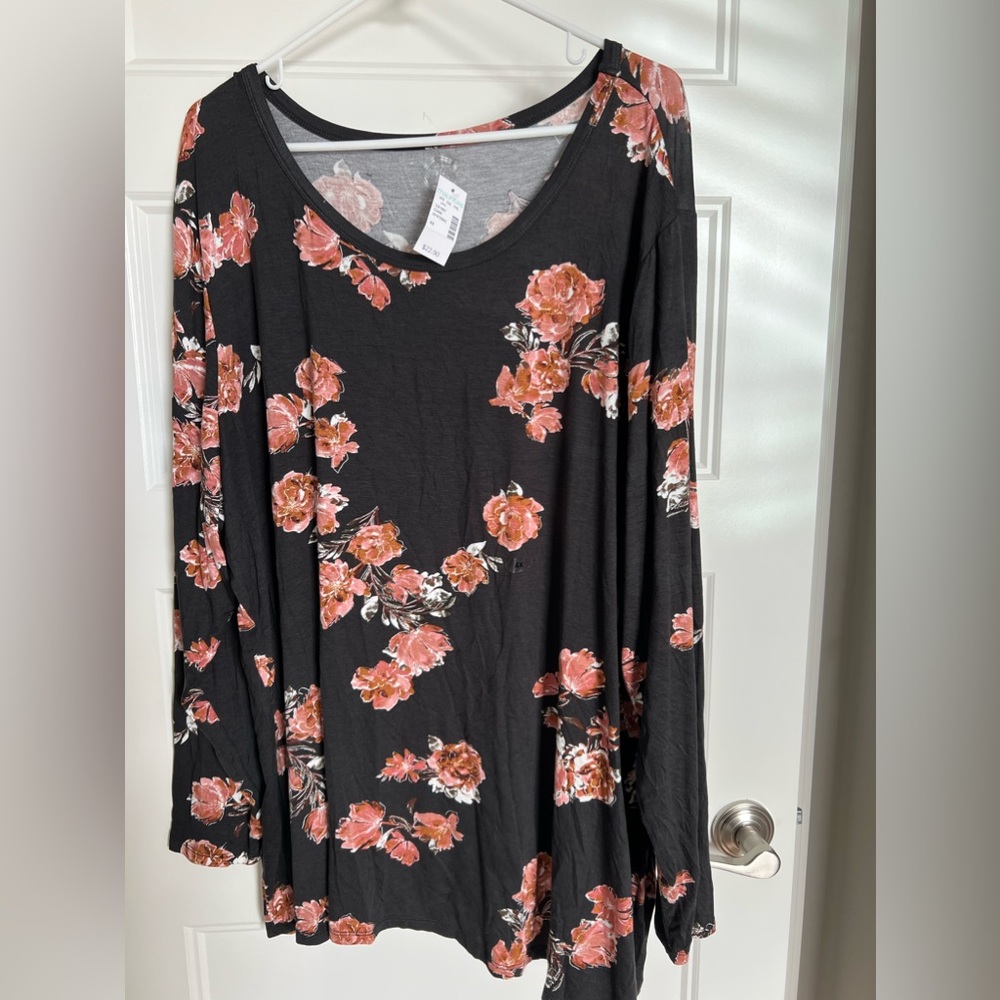 Long sleeve cute blouse